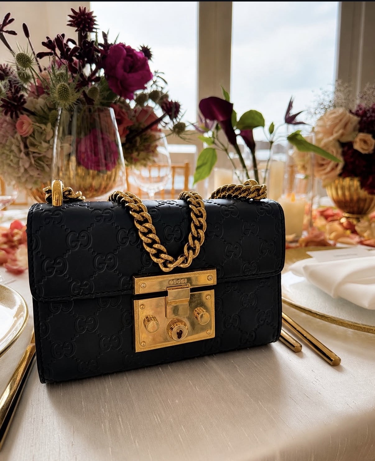 Gucci bag styled